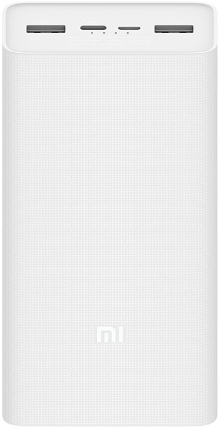 Зовнішній акумулятор (PowerBank) XIAOMI Mi 3 30000mAh 18W White(PB3018ZM)